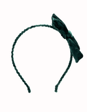 Load image into Gallery viewer, emerald green velvet velour headband
