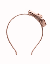 Load image into Gallery viewer, London Light Taupe Satin Headband
