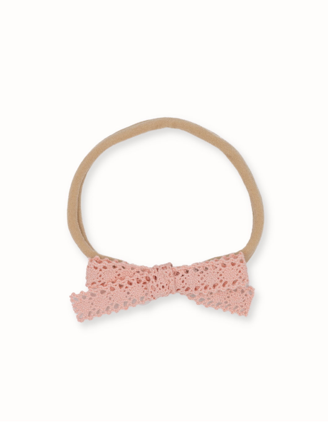 Hannah Crochet Baby Bow Headband