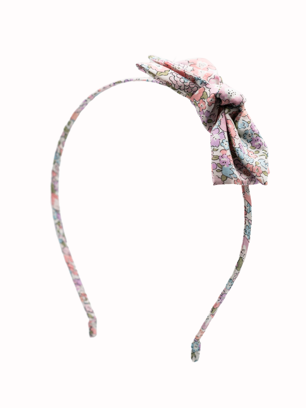Livy Lou Collection Liberty of London Headband, Spring and Summer Collection, Michelle Liberty Tana Lawn Pink, Summer Collection,  perfect for kids and tweens