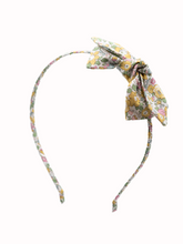 Load image into Gallery viewer, Liberty of London Headband, Kids Headband, Summer and Spring, Betsy Anne Yellow
