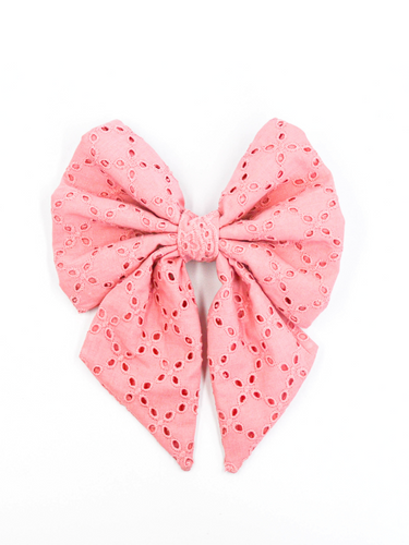 Celeste eyelet bow Livy Lou Collection