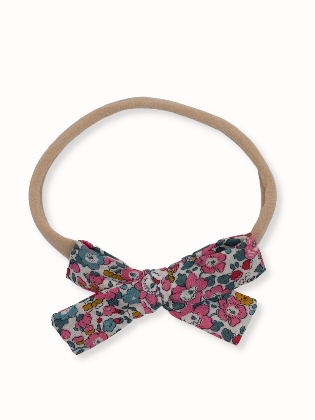 Betsy Anne Pink Liberty Baby Bow Headband