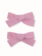 Load image into Gallery viewer, Rosie Cotton Mini Schoolgirl Bow
