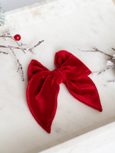 Load image into Gallery viewer, Ruby Fable Bow Livy Lou Collection, Holiday Bows

