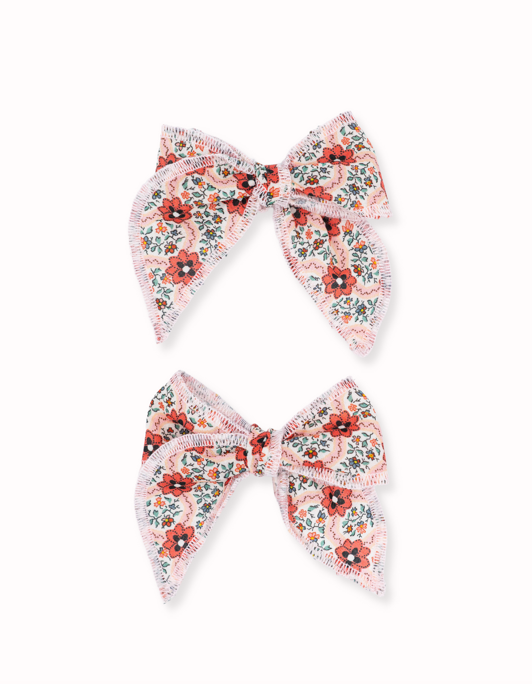 Angeli Mini Fable Bows in Liberty of London Fabric ( 2 piece sets )