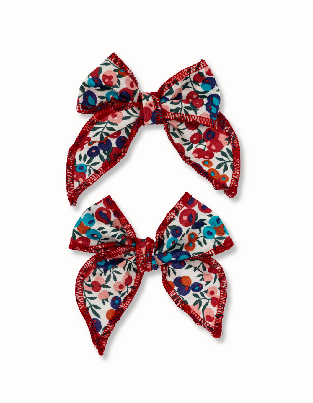Even Mini Fable Bows in Liberty of London Fabric ( 2 piece sets )